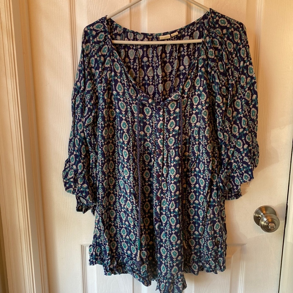 Roxy Blue Tunic